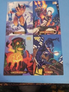 1994 Marvel Masterpiece Uncut Promo Sheet